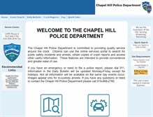 Tablet Screenshot of p2c.chpd.us